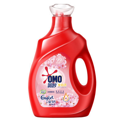 奥妙(OMO)全自动含金纺馨香精华深层洁净洗衣液淡雅樱花1KG（1000箱起售，散客请勿购买，拍下不发货）