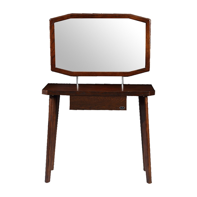A家家具 梳妆桌 现代中式卧室化妆桌实木多功能小户型妆台收纳家用化妆台木质C040/C041