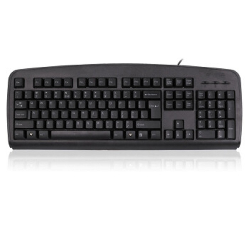 双飞燕(SHUANG FEI YAN)防水有线键盘 KB-8 有线键盘 USB接口 电脑键盘 笔记本键盘