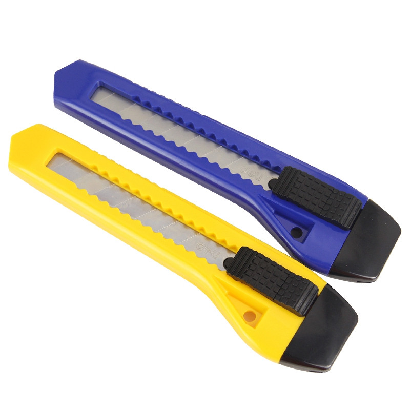 得力2061大美工刀0.5×18×100mm