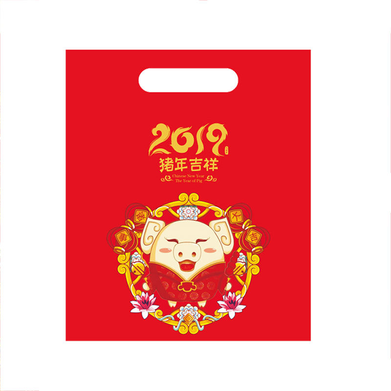 SCP 250g礼包手提袋31x42 定制新年节庆装饰用品SCP-1162（此为单个价，起订500个不足起订量不发）