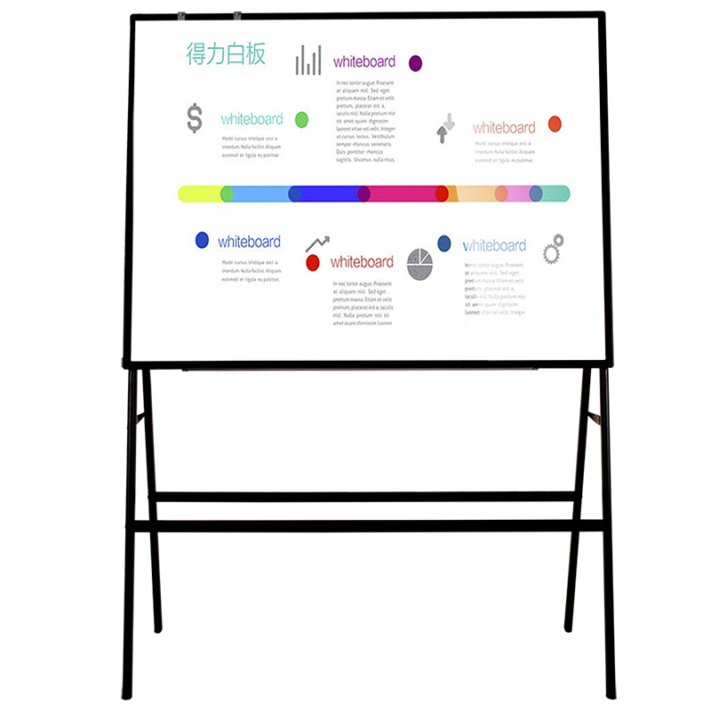 得力(Deli)120*90cm白板配A型支架(8784)