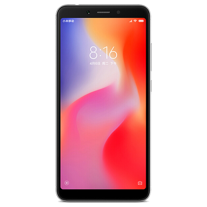 Xiaomi/小米 红米6A 2GB+16GB 铂银灰 移动联通电信4G全网通手机