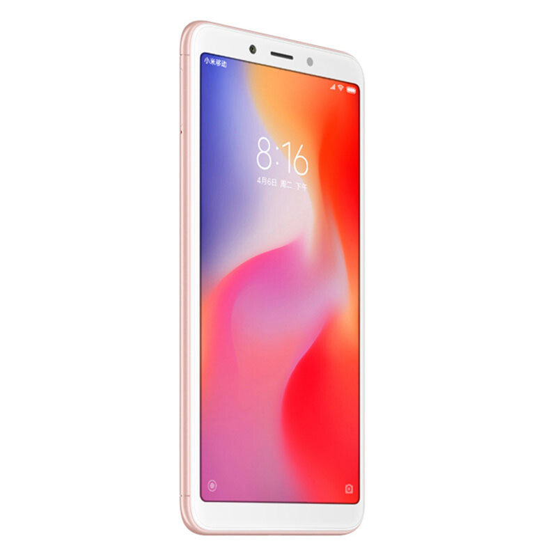 Xiaomi/小米 红米6 4GB+64GB 樱花粉 移动联通电信4G全网通手机