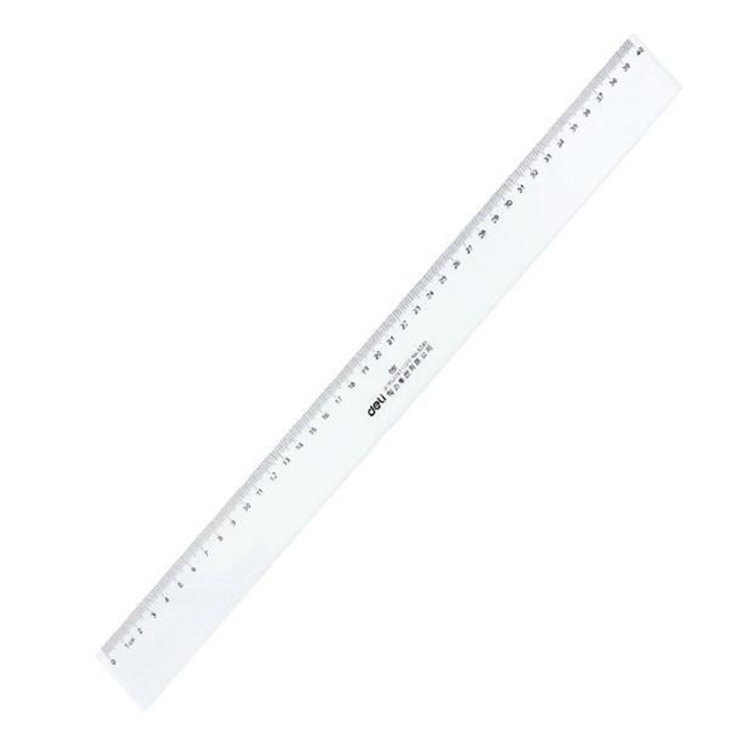 得力6240塑料直尺 40cm