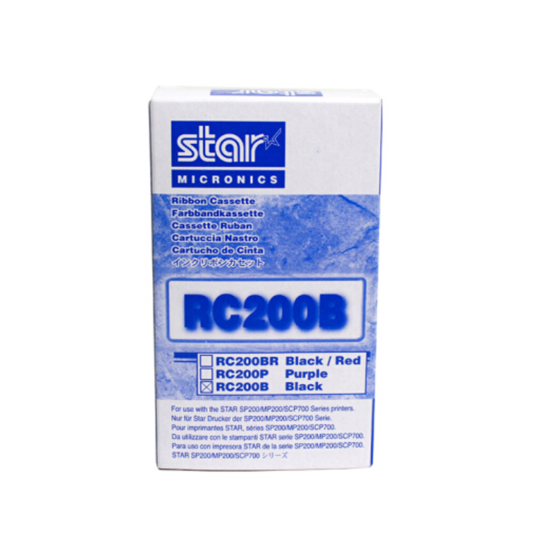 STAR SW RC200B 原装SP500系列色带架 适用SP512、SP542微型小票打印机色带架 黑色