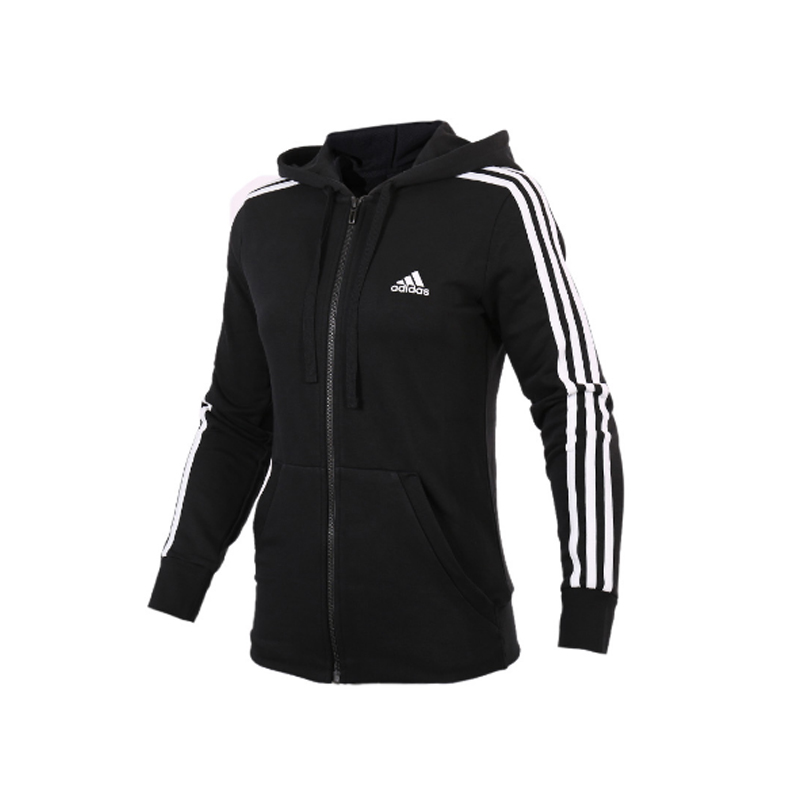 阿迪达斯(adidas) S97065女装 运动服上衣针织夹克跑步休闲外套