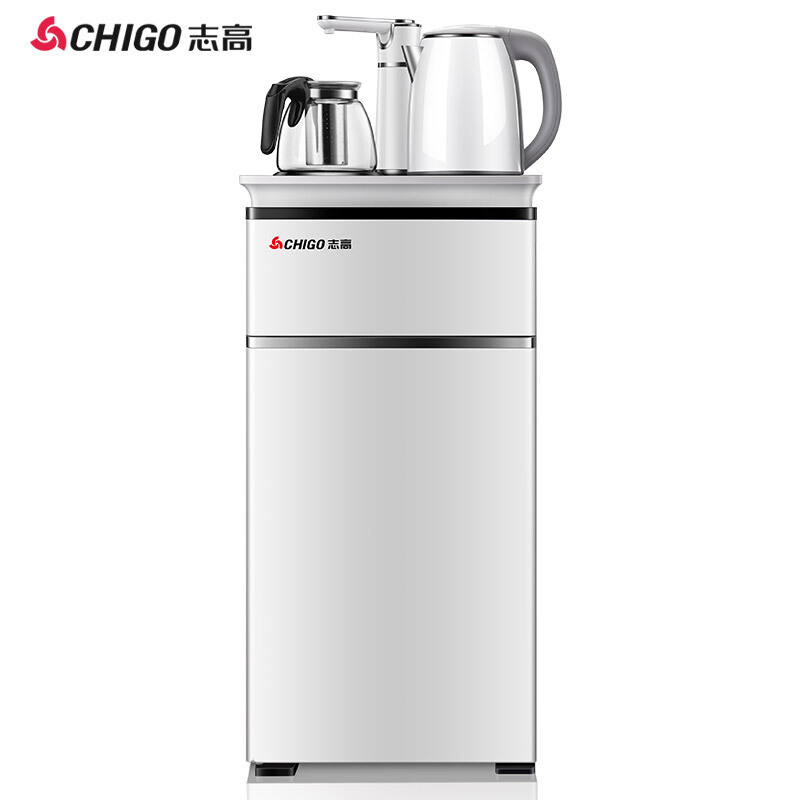 志高(CHIGO)JB-10 茶吧机 饮水机办 全自动冰热制冷自动上水(价格是单件价格,起订量50台,不足起订量不发货)