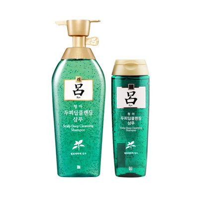 Ryo吕 绿吕 深层洁净头皮去屑洗发水套装(450ml+180ml)去屑控油