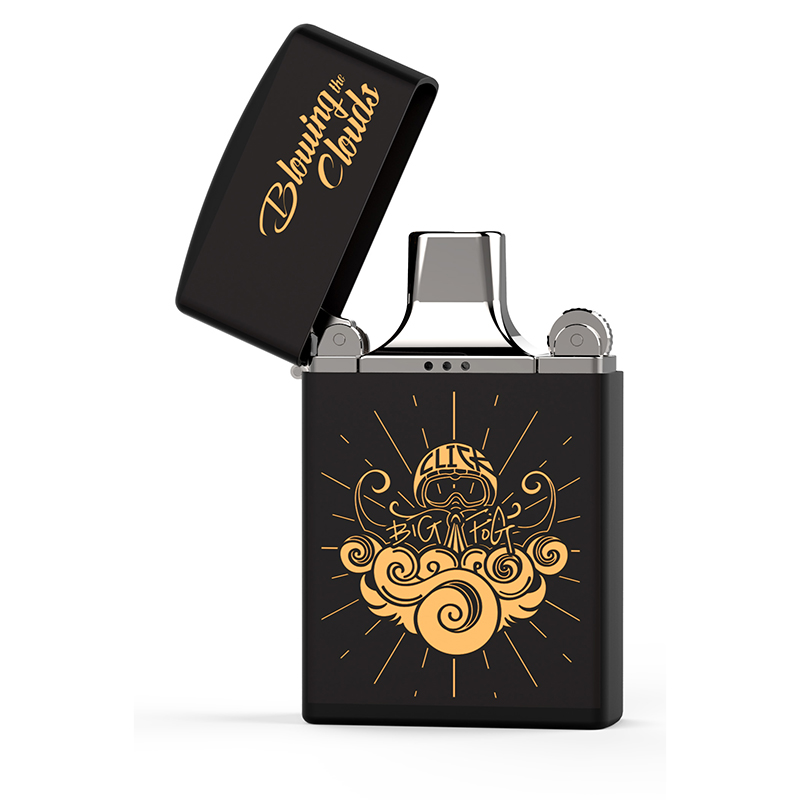 CITY VAPE Vipson V1电子烟 金色印记版 超值套装 含30ml法国进口综合水果口味烟油 全金属机身 高格调 模块化封闭式烟弹 可注油 大烟雾