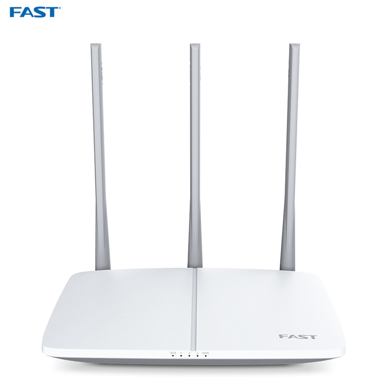 【精选】迅捷（FAST）FWR310 300M家用wifi无线路由器经典三天线