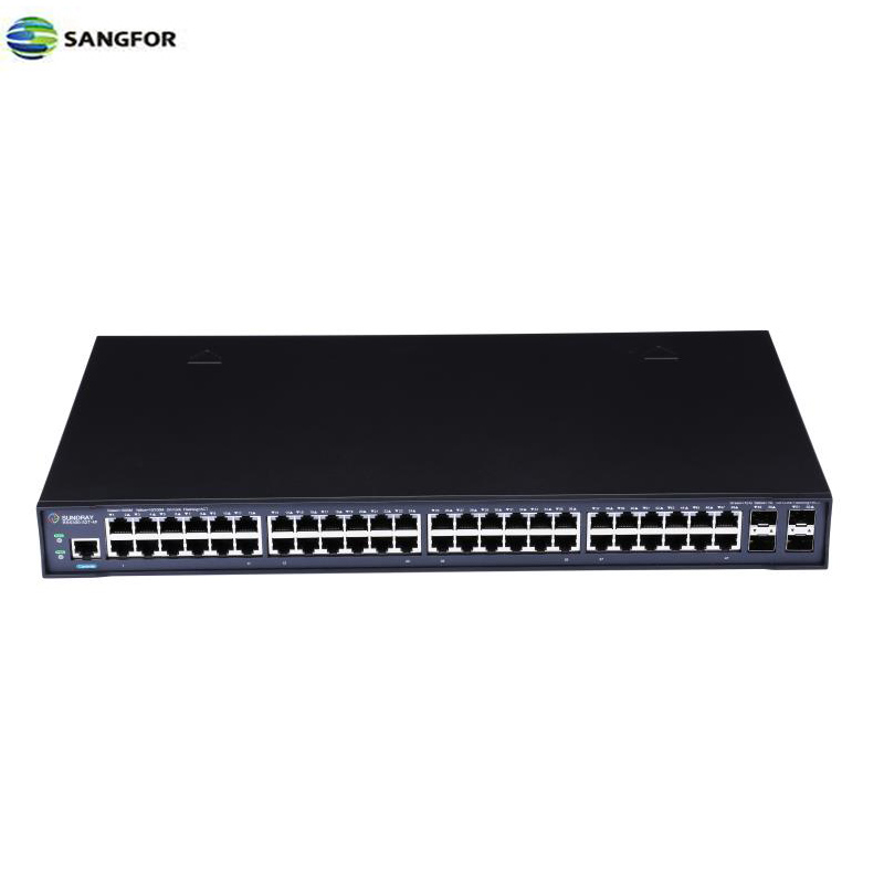 深信服(SANGFOR)RS5300-52T-4F交换机(48口,4个千兆SFP接口,光纤模块,管理软件V3.0)