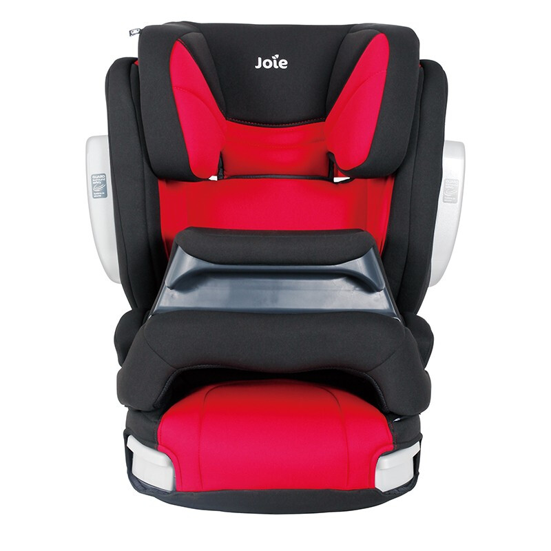 巧儿宜(Joie)汽车儿童安全座椅匹配isofix软接口9个月-12岁 智能红