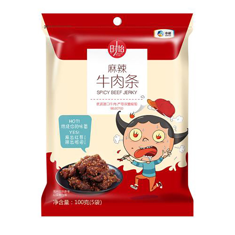 中粮时怡麻辣牛肉条100g