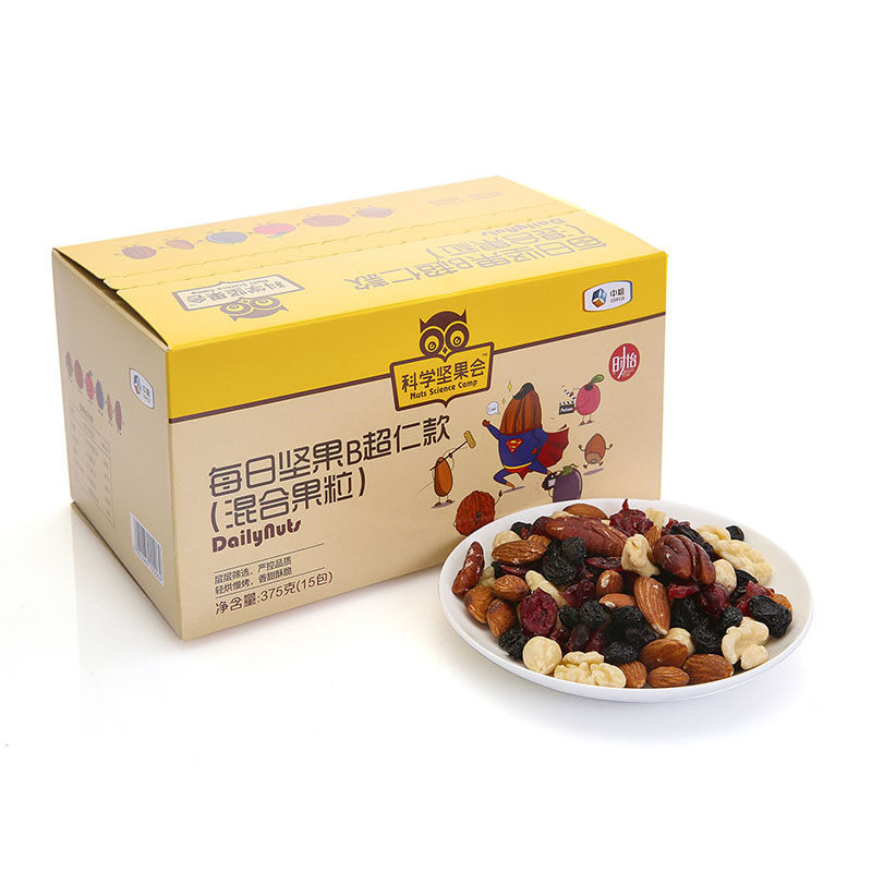 [中粮出品]时怡科学坚果会每日坚果B(组合装750g)30包