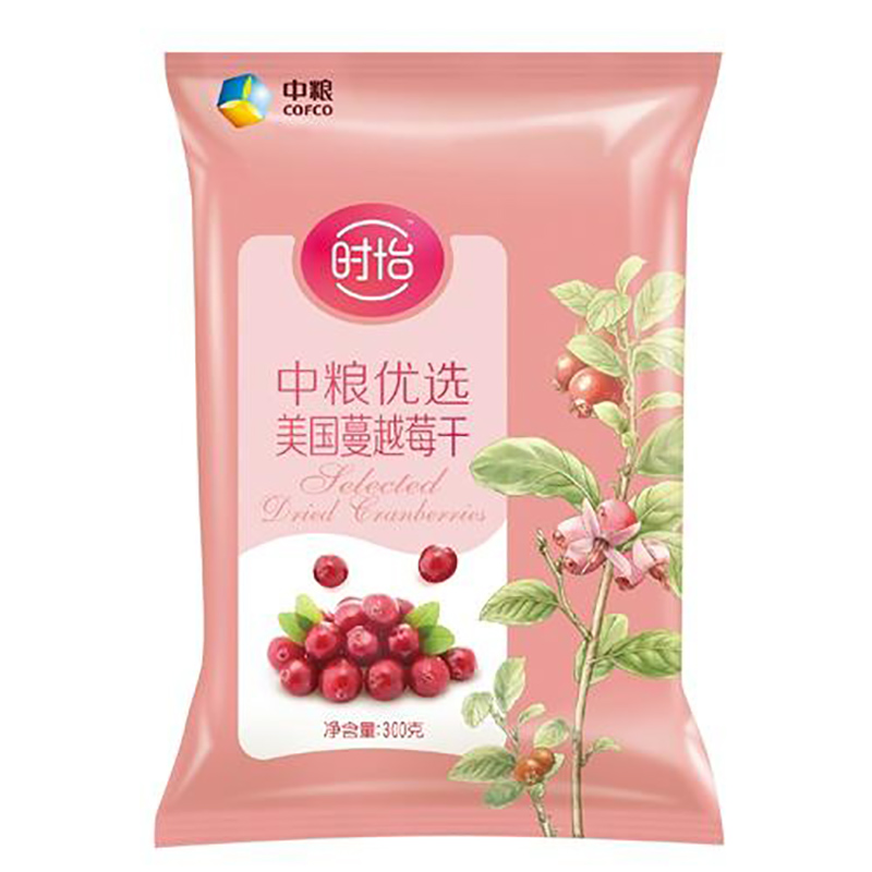 时怡 中粮优选美国蔓越莓干(袋装 300g)