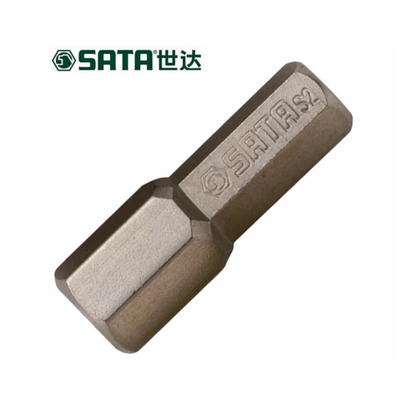 世达 SATA 59258 5件装6.3mm系列25mm长公制6角旋具头 8mm