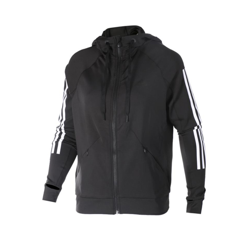 阿迪达斯(adidas) BK7675外套女装秋款跑步运动服针织休闲夹克