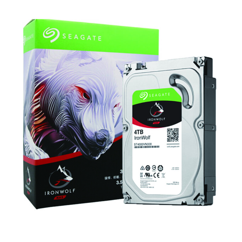 LTSM 希捷(SEAGATE)酷狼系列 4TB 5900转64M SATA3 网络存储(NAS)硬盘