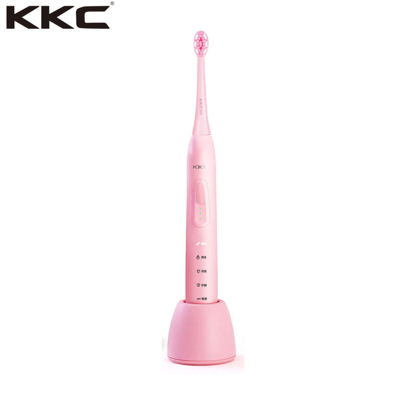KKC成人电动牙刷KQ1-720声波震动美白牙齿充电式家用声波超自动软毛美白防水情侣男女智能