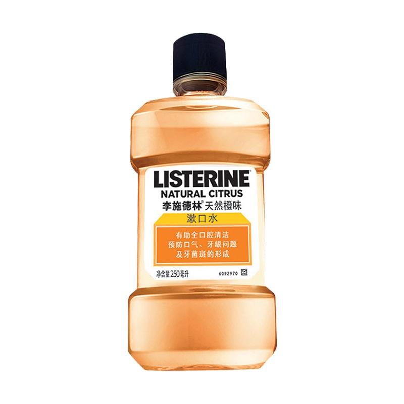 李施德林(LISTERINE)天然橙味漱口水250ml