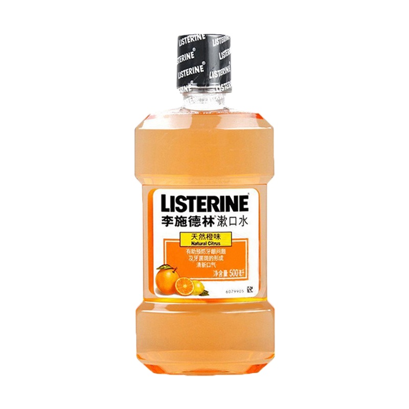 李施德林(LISTERINE)天然橙味漱口水500ml