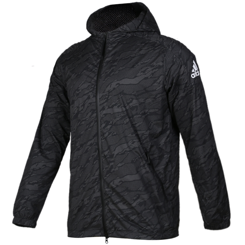 阿迪达斯(adidas) DM5274男装休闲运动服连帽夹克外套