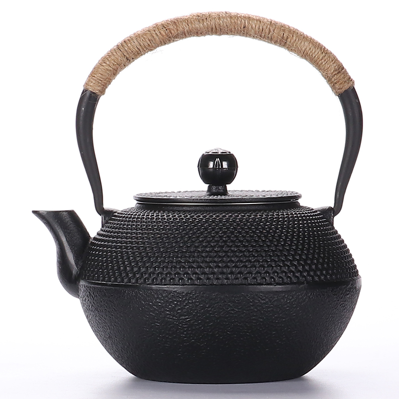 Atelier Tete 手工茶壶铸铁煮茶器无涂层泡茶煮茶壶烧水壶 粒子铁壶1.2L