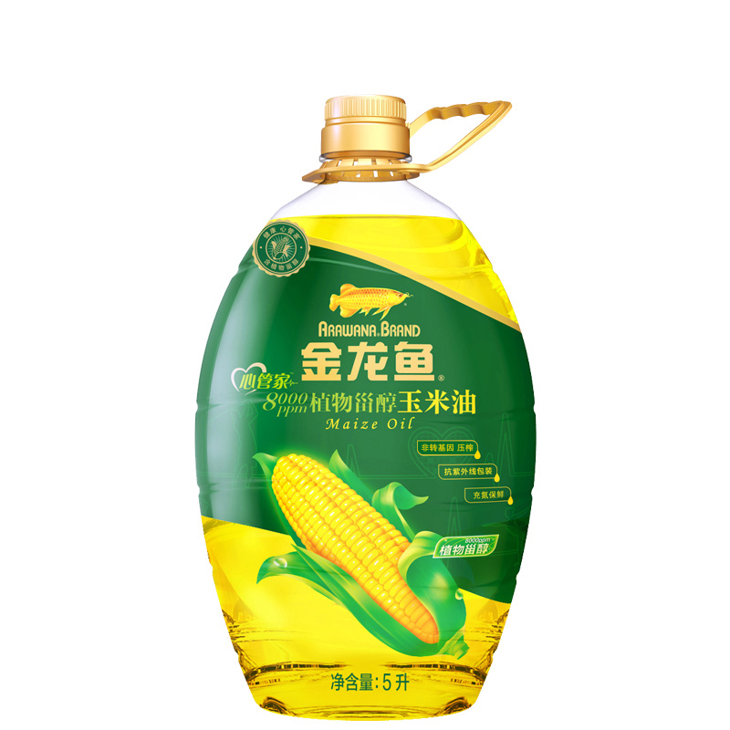 金龙鱼 植物 甾醇 玉米油 5L(单位:桶)