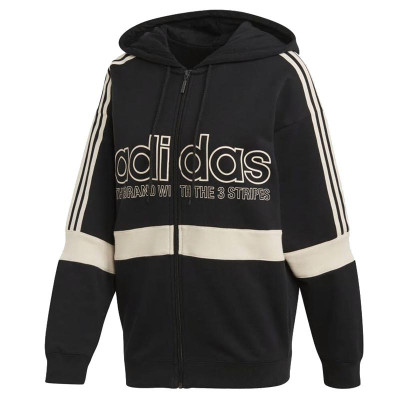 阿迪达斯(adidas)三叶草运动服2018秋季新款女装长袖夹克外套DH4211