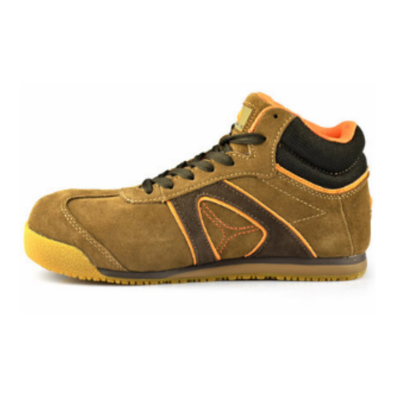 代尔塔 Delta Plus 301343-38 D-STAR SUEDE S1P米色高帮轻便透气安全鞋-38