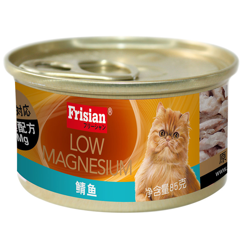 富力鲜泰国进口猫罐头低镁配方鲭鱼罐头85g*24入白肉猫罐头整箱猫零食湿粮