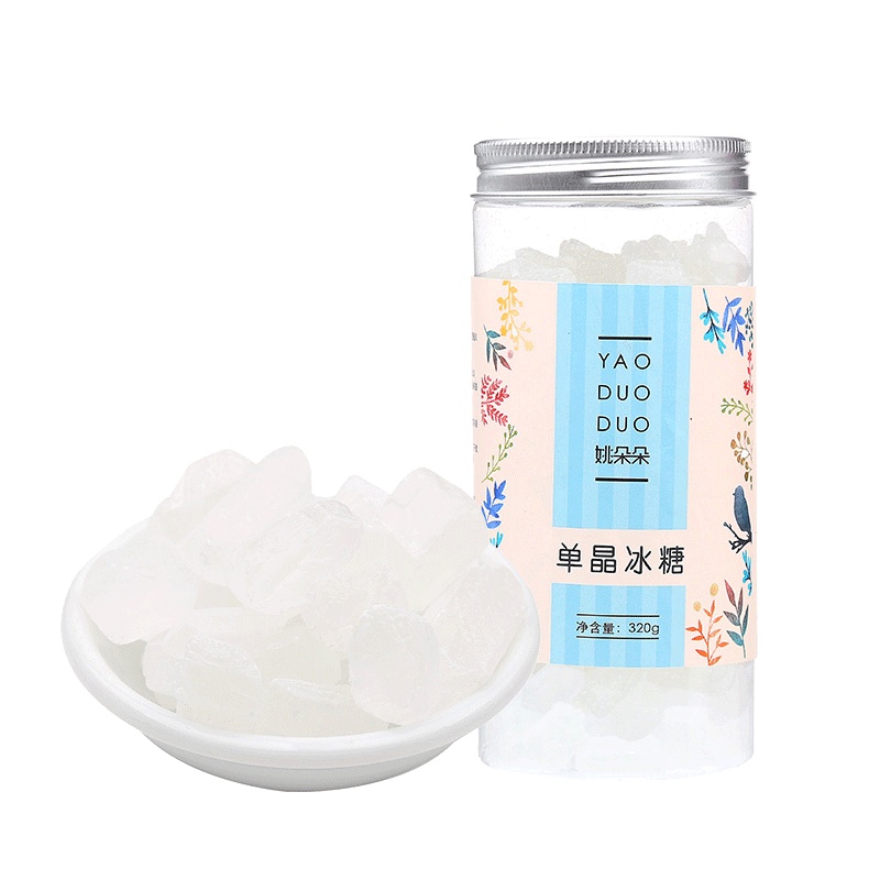 姚朵朵 单晶冰糖 炖品泡茶煲汤冲调饮料调味320g