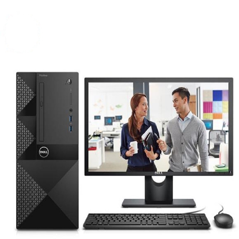 戴尔(dell) 成就Vostro3070-R14N8 台式商用电脑 19.5寸显示器(i5-8400 4G 1T 集显 黑)