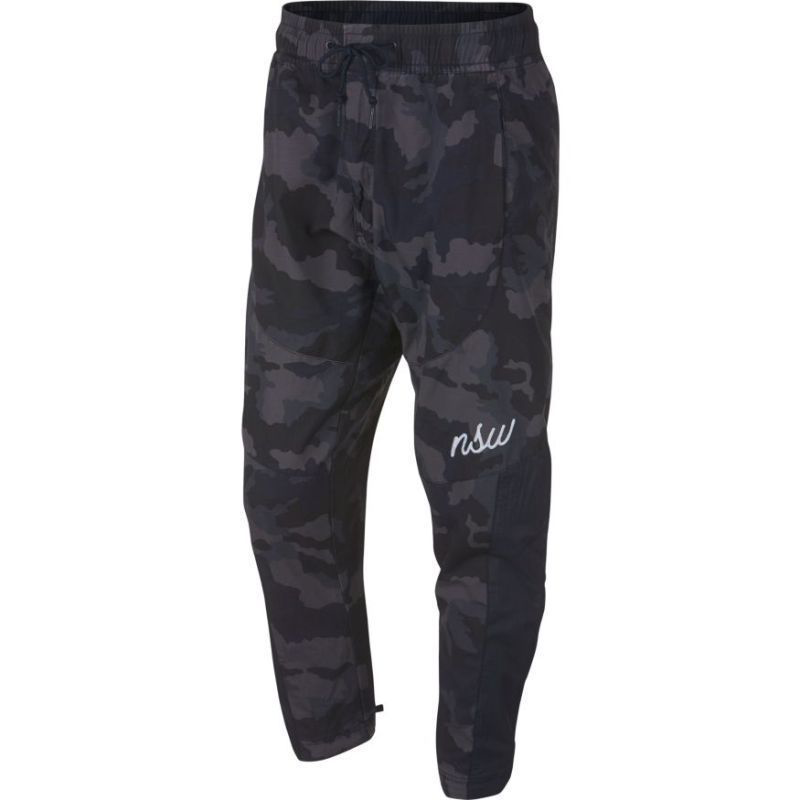 耐克(NIKE)18秋冬男子梭织迷彩慢跑长裤Nike Sportswear TechFleece 930255-475