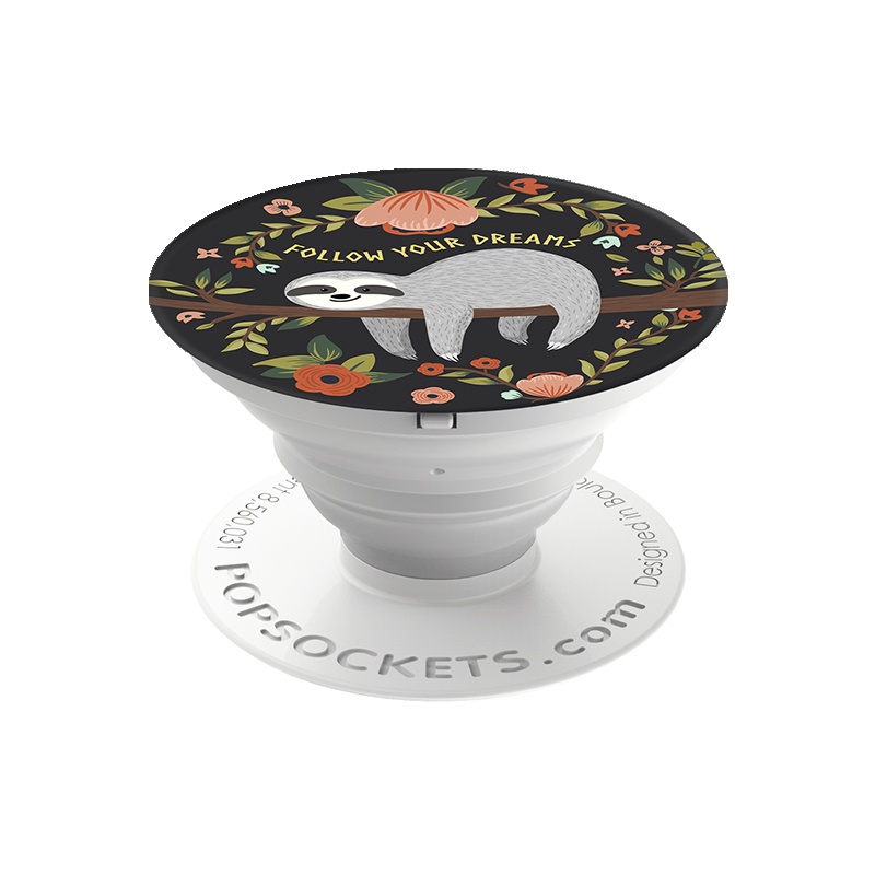 PopSockets 泡泡骚 抖音神器 网红手机气囊支架 夏日派对 慵懒浣熊