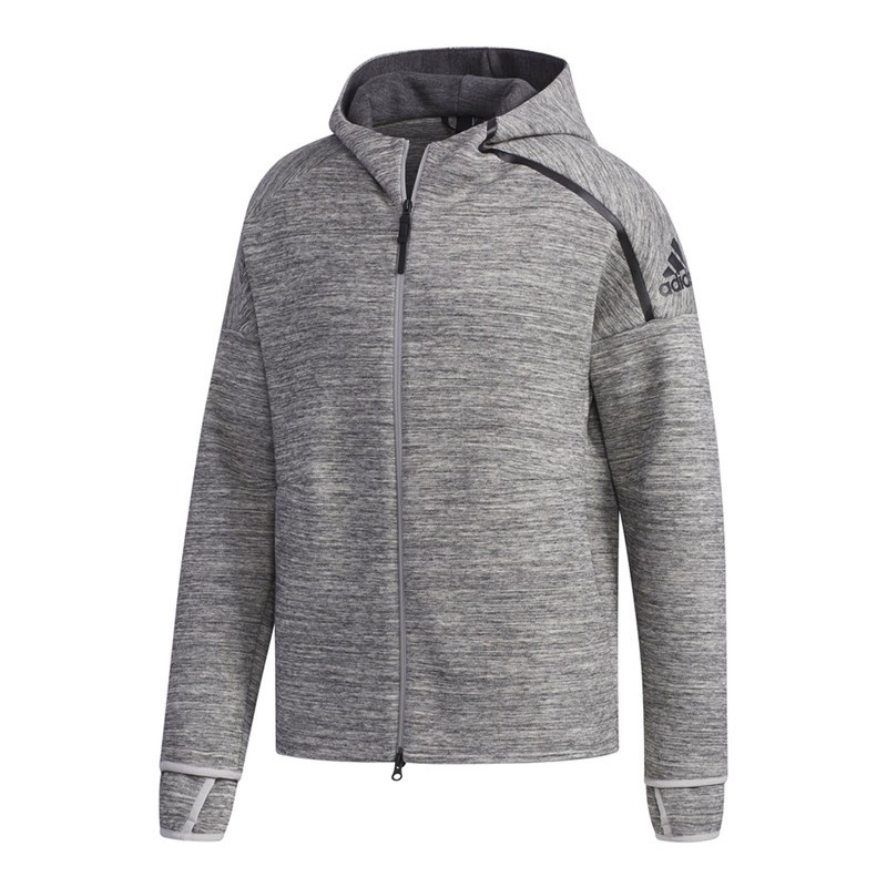 阿迪达斯（adidas）秋冬新款男士 ZNE 防风保暖连帽运动夹克 DY5759