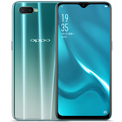 oppo k1 千元屏幕指纹手机 4 64g 银光绿 拍照智能 光感屏幕指纹全