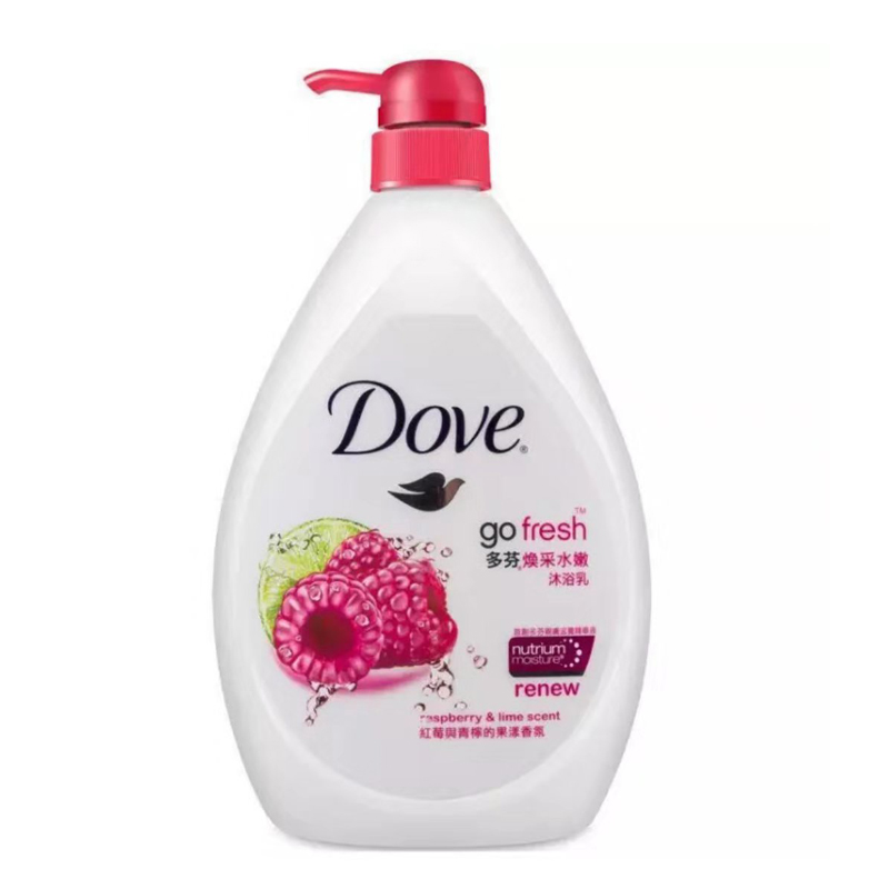 多芬(Dove)沐浴露沐浴露乳液持久留香滋养补水家庭装 1L/瓶(三种香型随机发货)