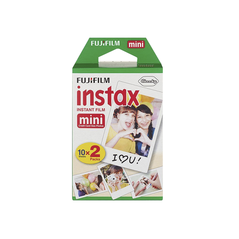 富士(FUJIFILM)INSTAX 拍立得相纸 mini 白边胶片(20张)