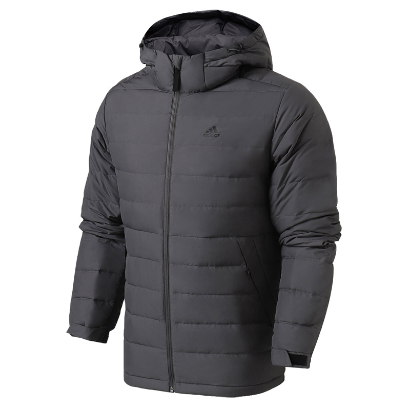 阿迪达斯(adidas)2018新款男子户外保暖外套休闲运动羽绒服DM1958