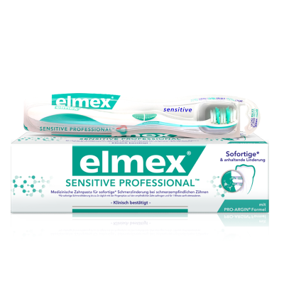 ELMEX专效抗敏牙膏牙刷套装 临期商品处理,效期3个月以上
