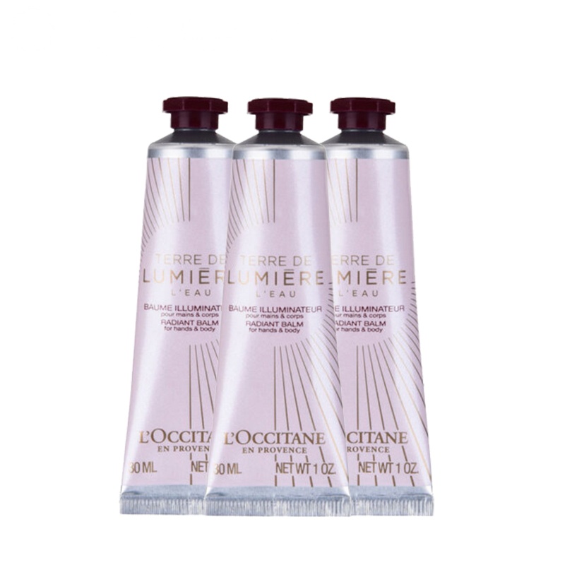 欧舒丹(L'OCCITANE)倾城之光润手霜30ml*3个一组 护手霜 滋润保湿