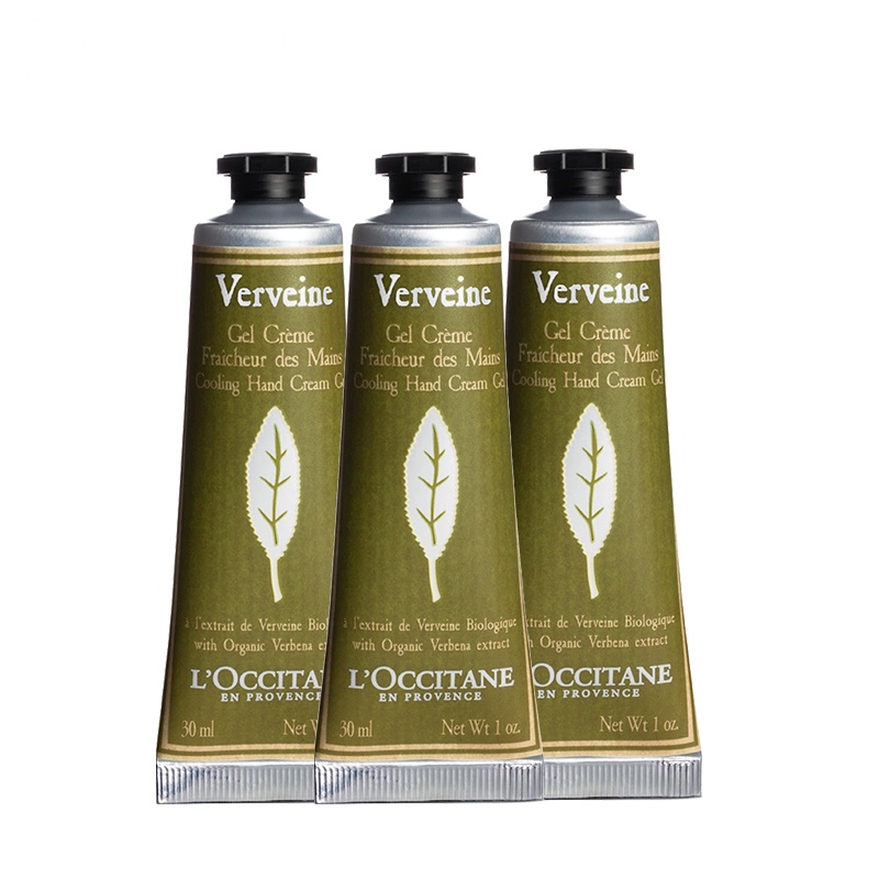 欧舒丹(L'OCCITANE)马鞭草清新润手霜30ml*3个一组 护手霜 滋润保湿