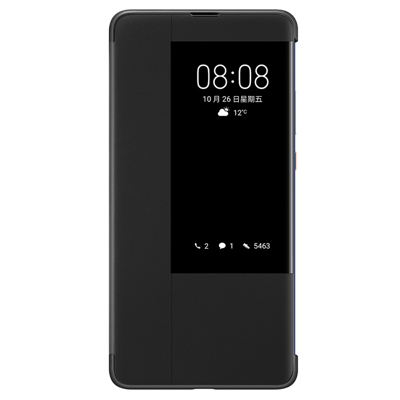 华为(HUAWEI) Mate20 X 智能视窗保护套 黑色