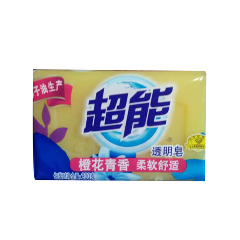 超能柠檬草洗衣皂200g