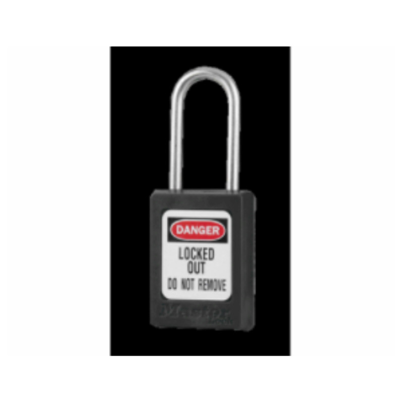 玛斯特锁 MASTER LOCK 黑色工程塑料安全锁