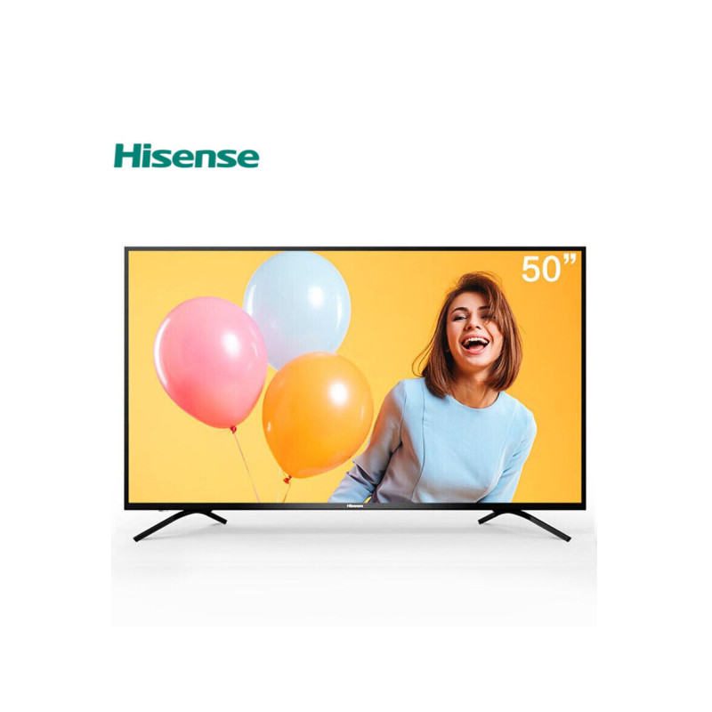 海信(Hisense) HZ50A55 50英寸 4K HDR 超薄机身 AI 人工智能电视