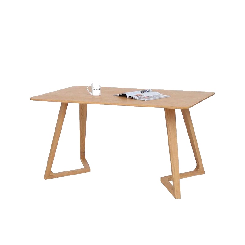 [万保]办公家具 北欧简约现代 实木餐桌椅 桌椅 办公餐桌椅