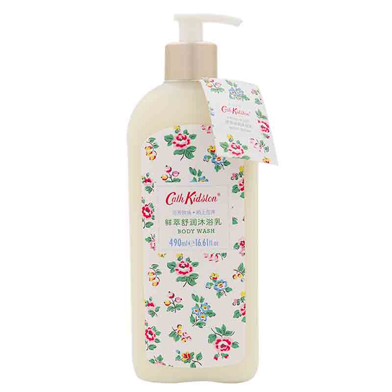 凯思·金德斯顿(Cath Kidston) 陌上花开 鲜萃舒润沐浴乳490ml